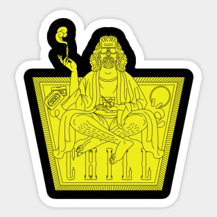 Chill_yellow Sticker